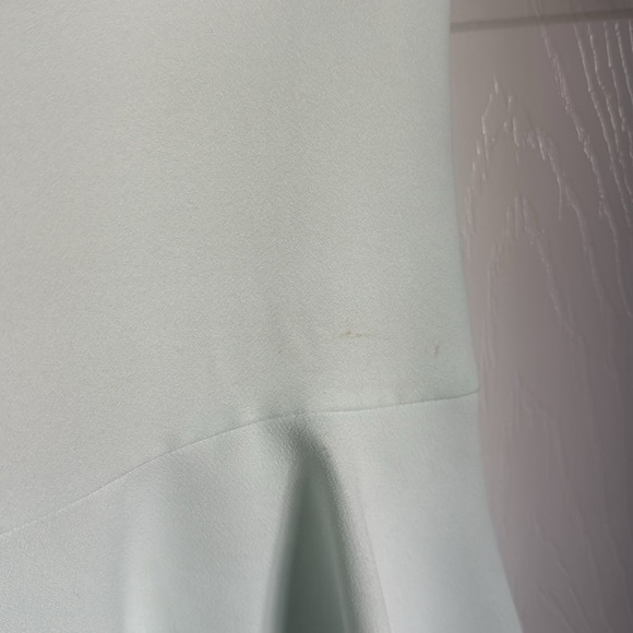 Banana Republic Mint Green Peplum Top SMALL with some flaws - Picture 8 of 8